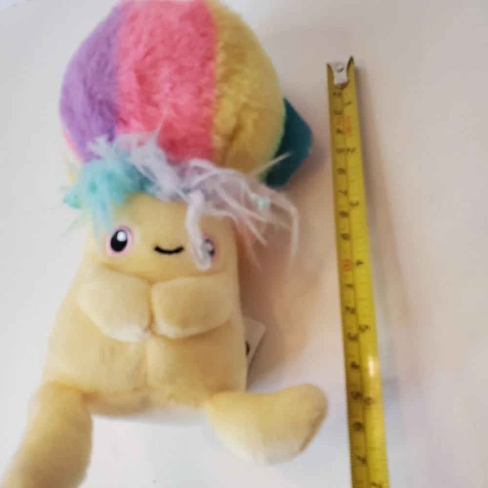 NEW Russ Living On The Veg Series 1 Mushroom Plush Toy KellyToys Used With Tags‎